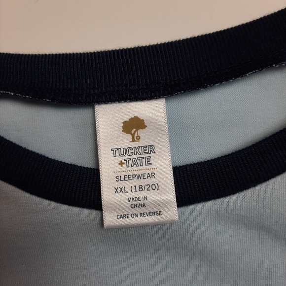 Tucker + Tate Raglan Baseball Sleep Shirt - Picture 4 of 6